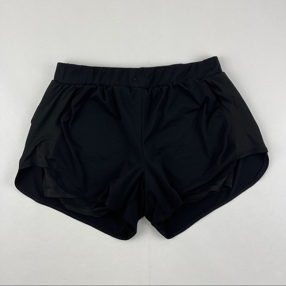 Avia Pants - Avia Athletic Shorts Womens Medium Black Lined Elastic Waist